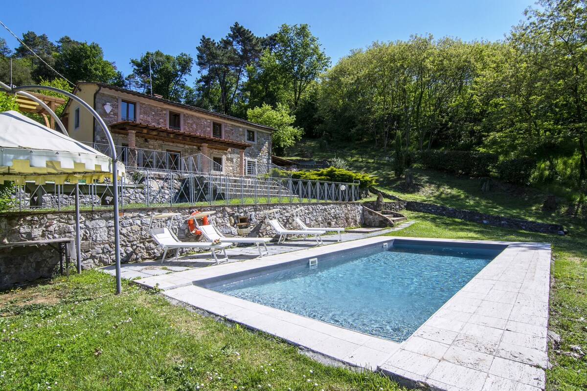 托斯卡纳-拉卡（ Tuscany-Lucca ） ，配备私人泳池，独享！