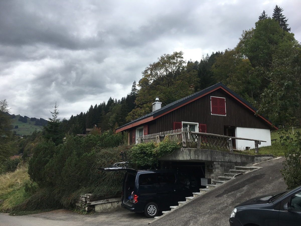 美丽的乡村小屋Adelboden ，田园诗般的地理位置