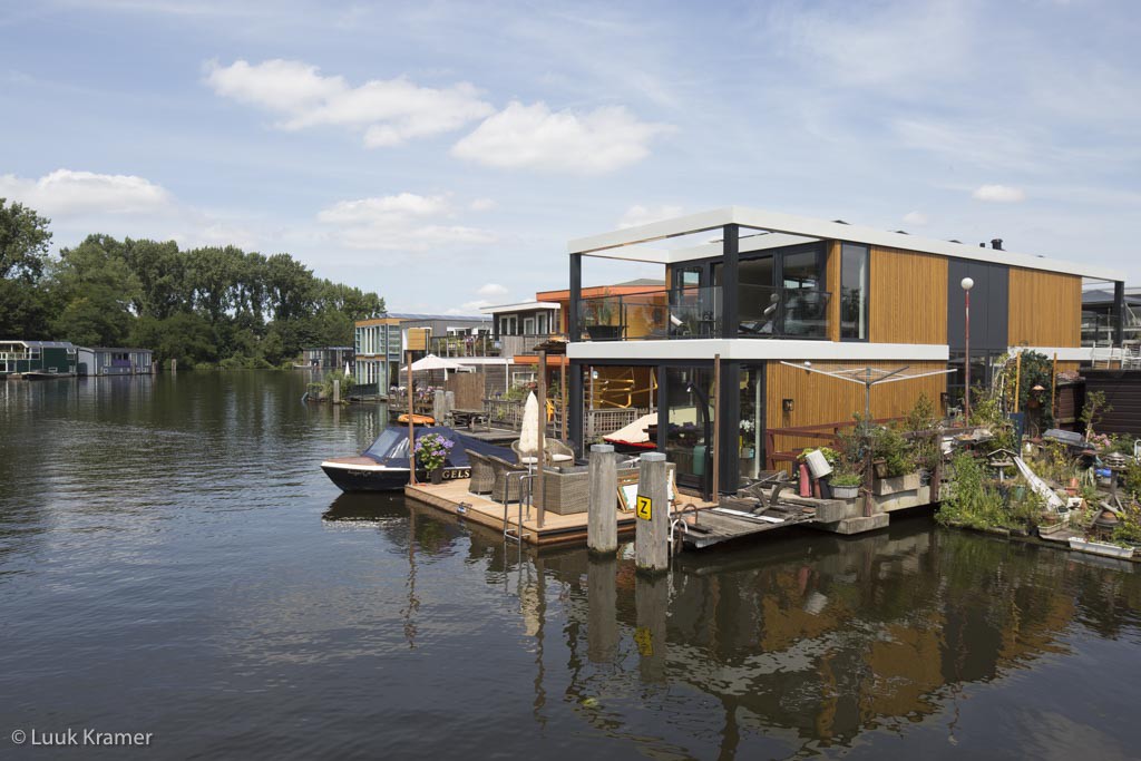 Unique houseboat in Amsterdam