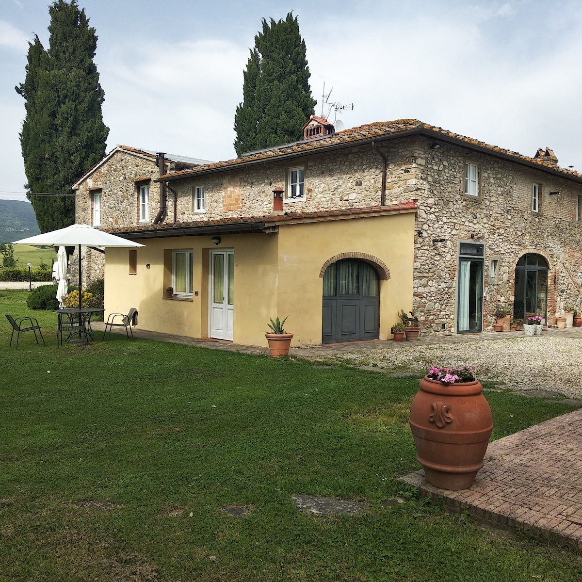 Casa Toscana ，泳池，可欣赏Mugello 4的美景