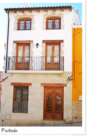 Casa Rural Josefina Yátova Hoya de Buñol Valencia