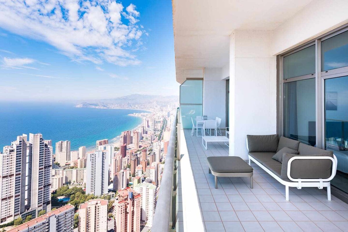豪华公寓，可俯瞰壮丽的海景-41楼