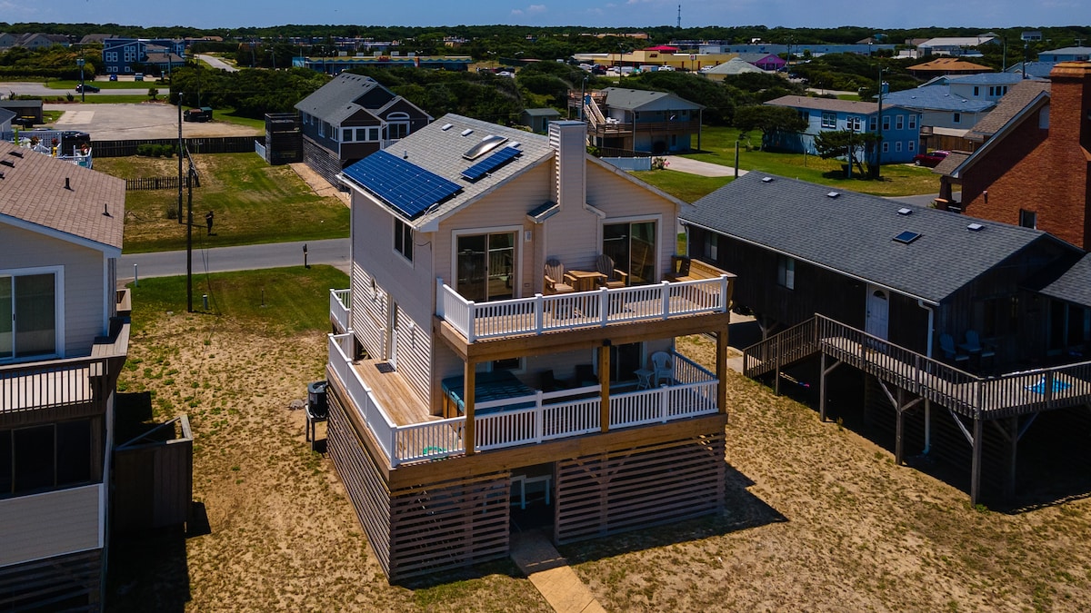 Beach Therapy | Ocean View, Hot Tub, Walk to Beach