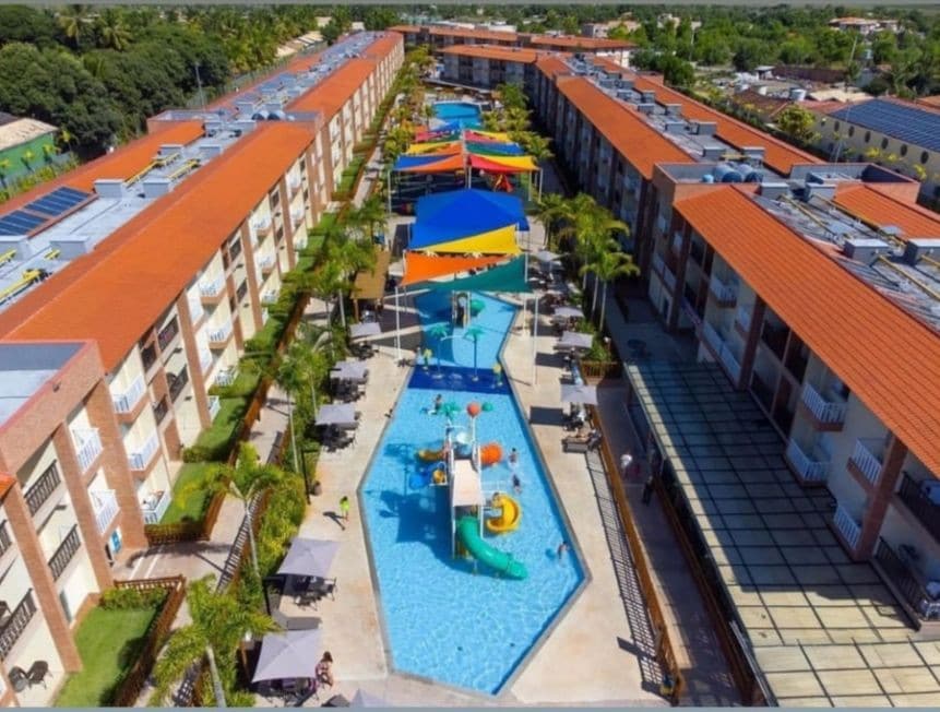 Apartamento encantador com piscina em Porto Seguro