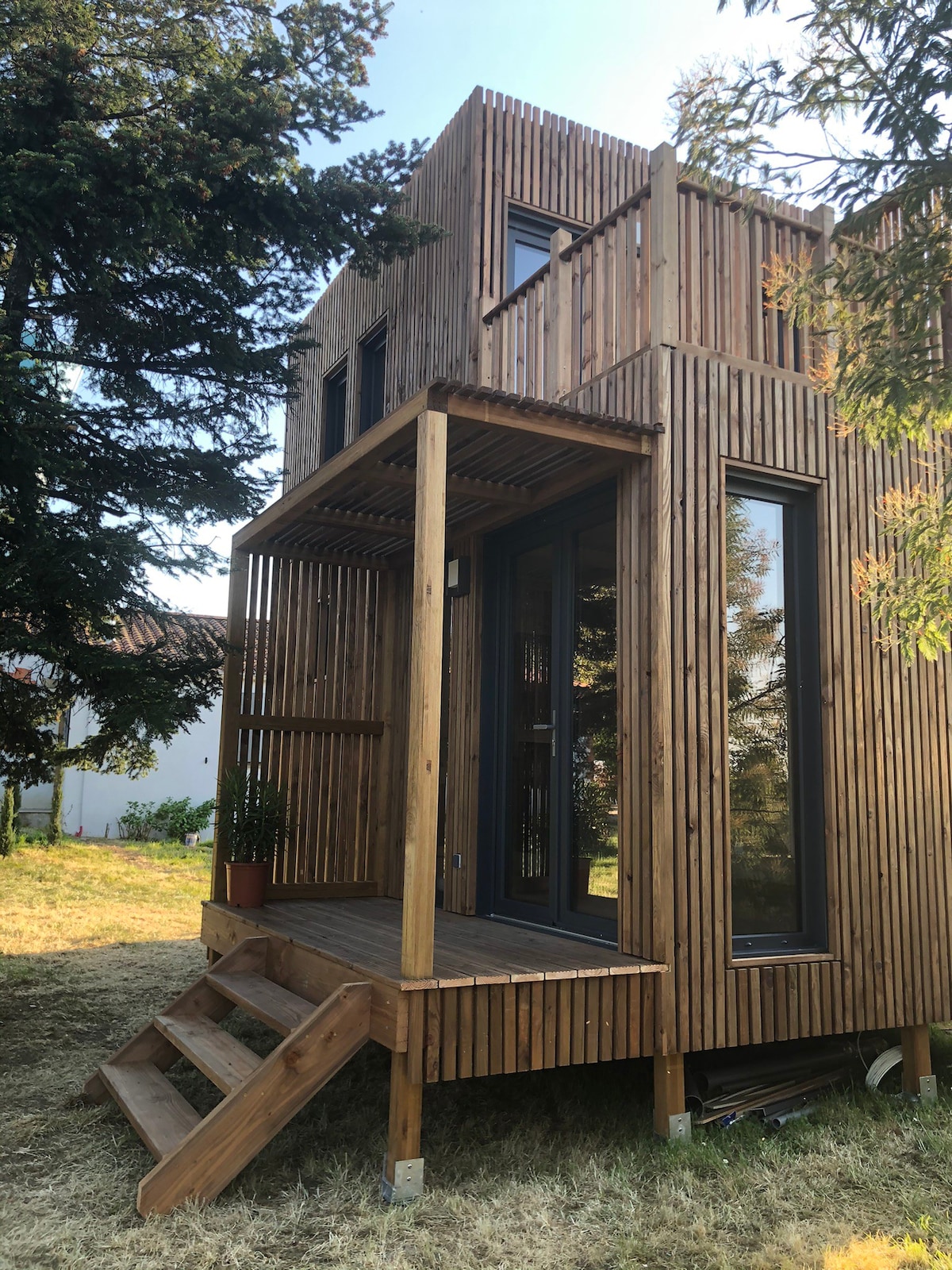 Tiny House 2/4人+宠物，距离海滩15英尺。