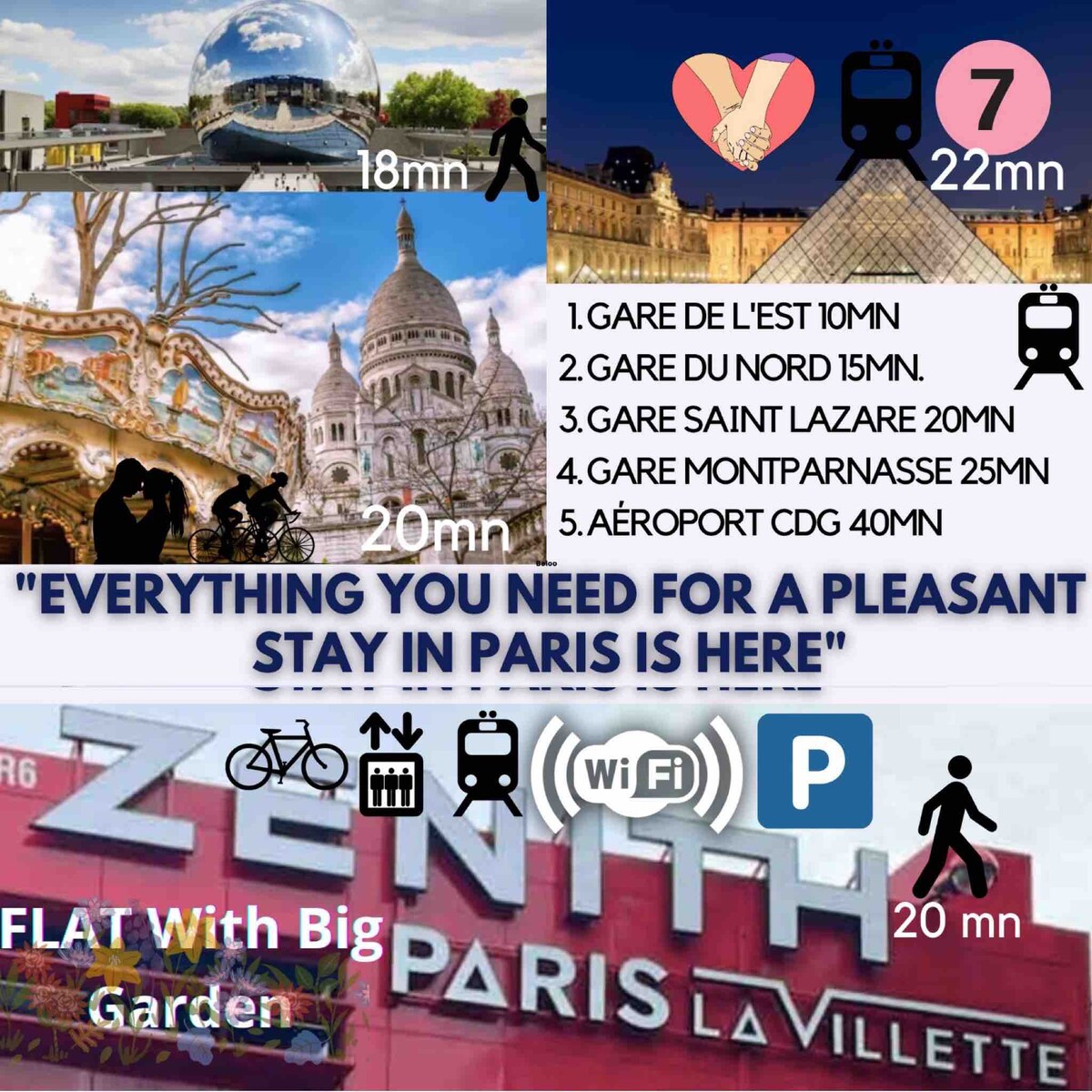 Zénith Paris Centre Safe Area Tranquillité assurée