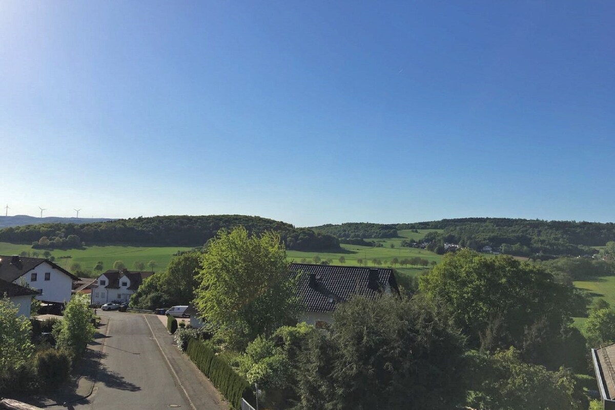 Holiday flat with terrace in the Westerwald