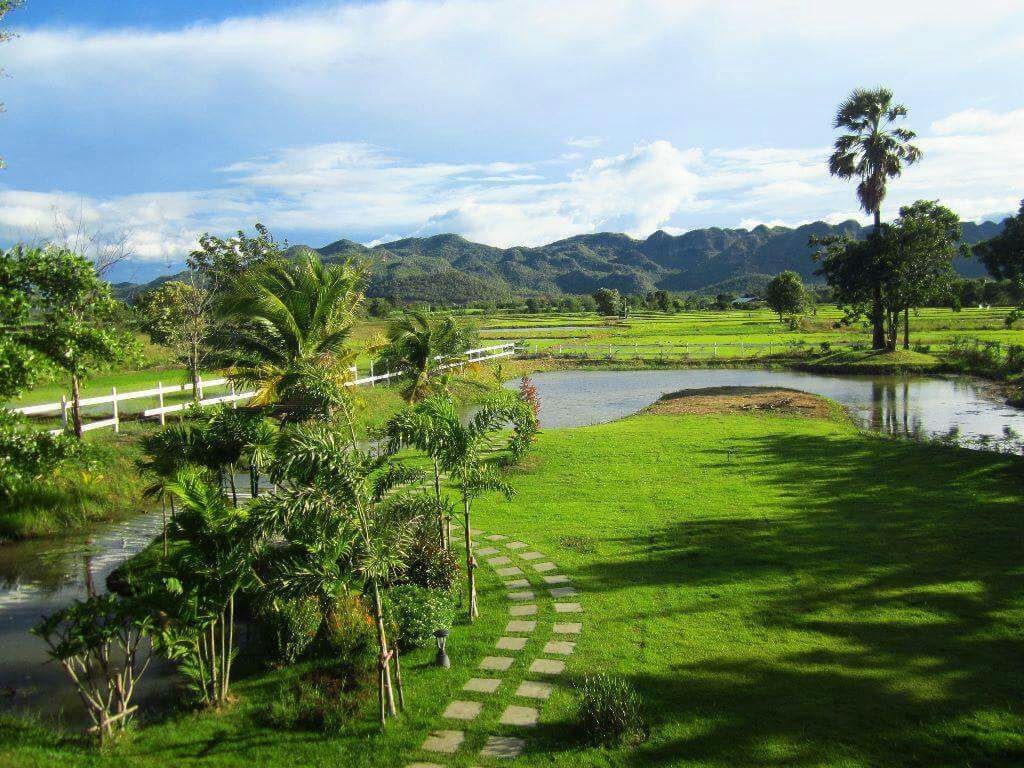 北碧府（ Kanchanaburi ）休息