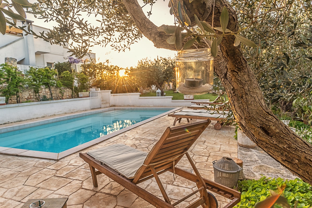 Masseria B&B La Casédde, Ulivi公寓