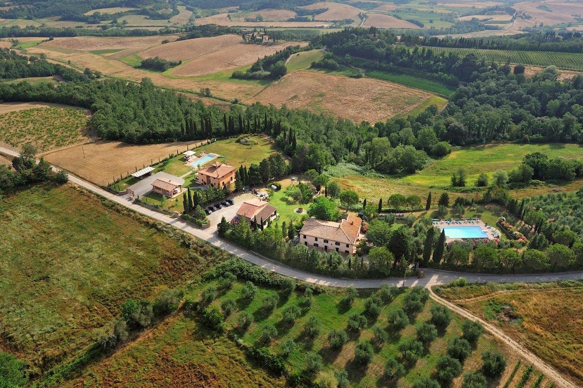 Apartment ( Rosa ) Volterra,San Gimignano,Pisa