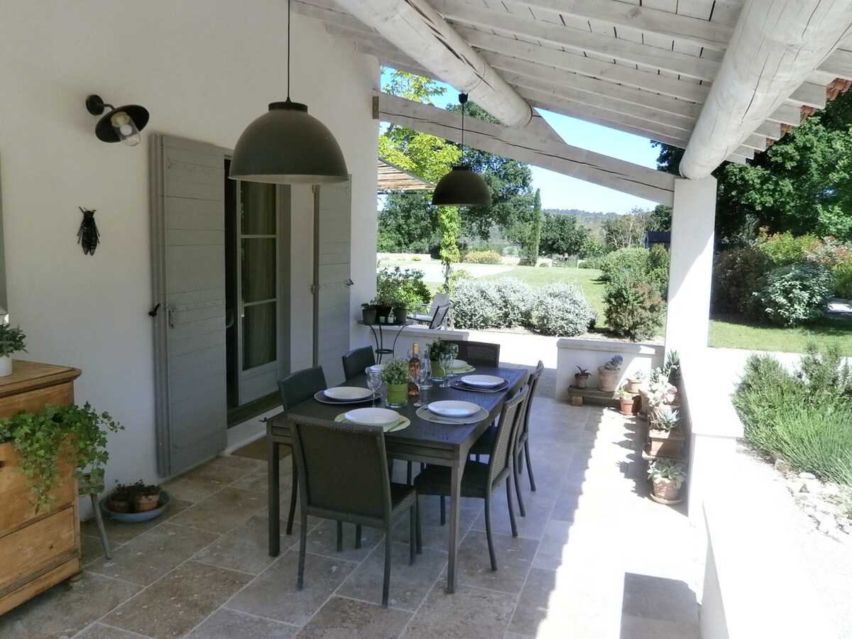 Bastide de qualité à 6 km d'Uzès