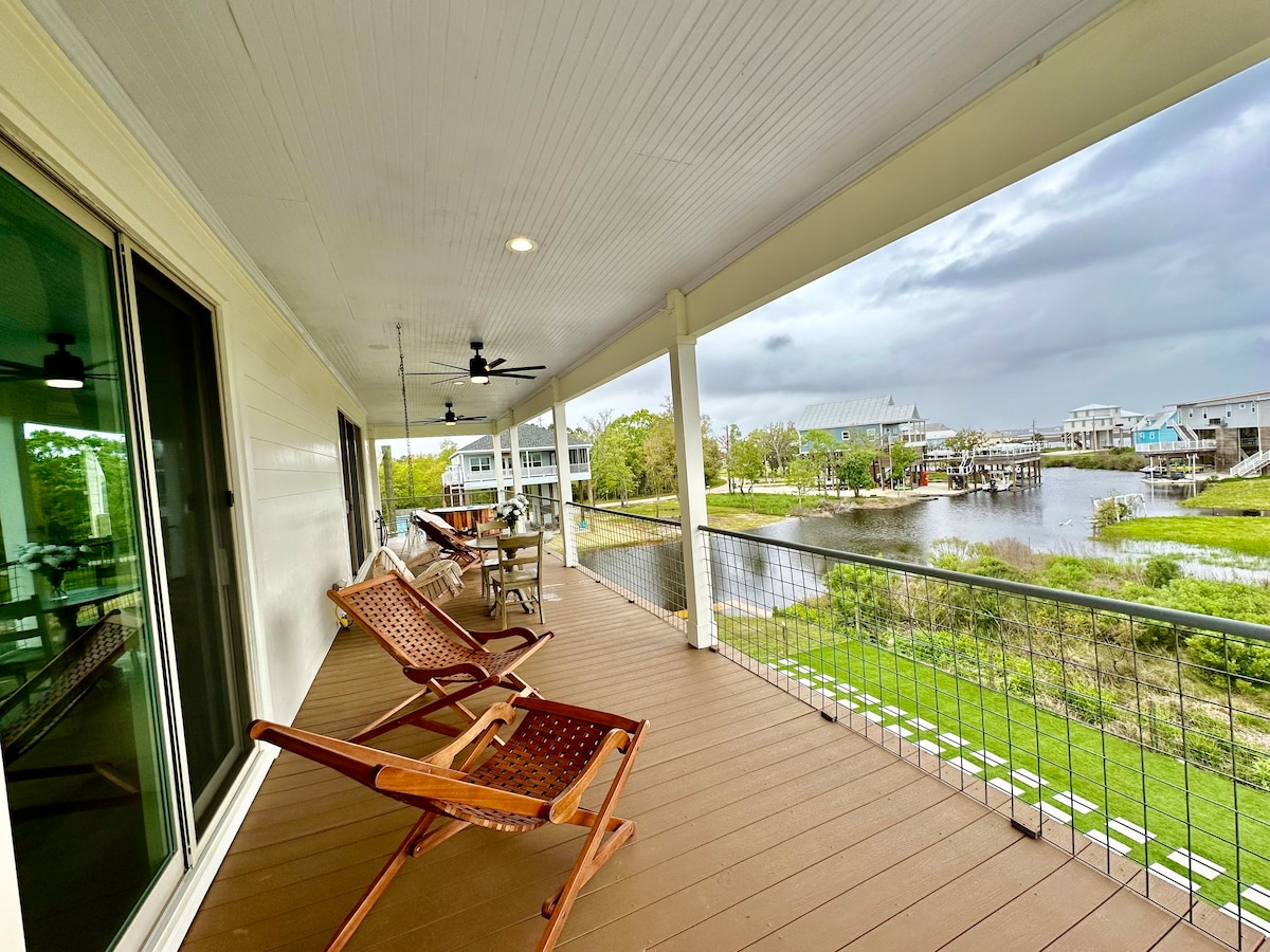 Beach Bay&RiverMansion Private boat Ramp On water