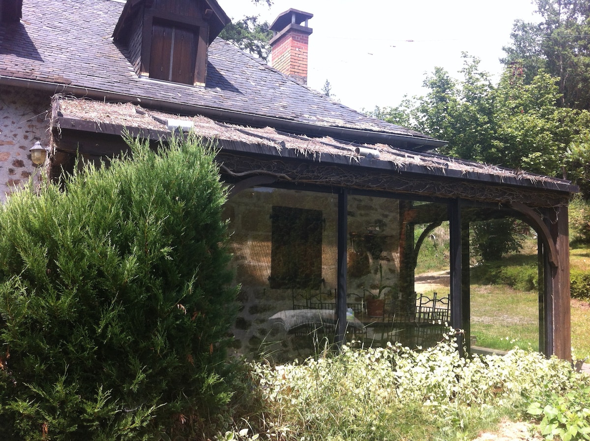 Maison à la campagne avec piscine