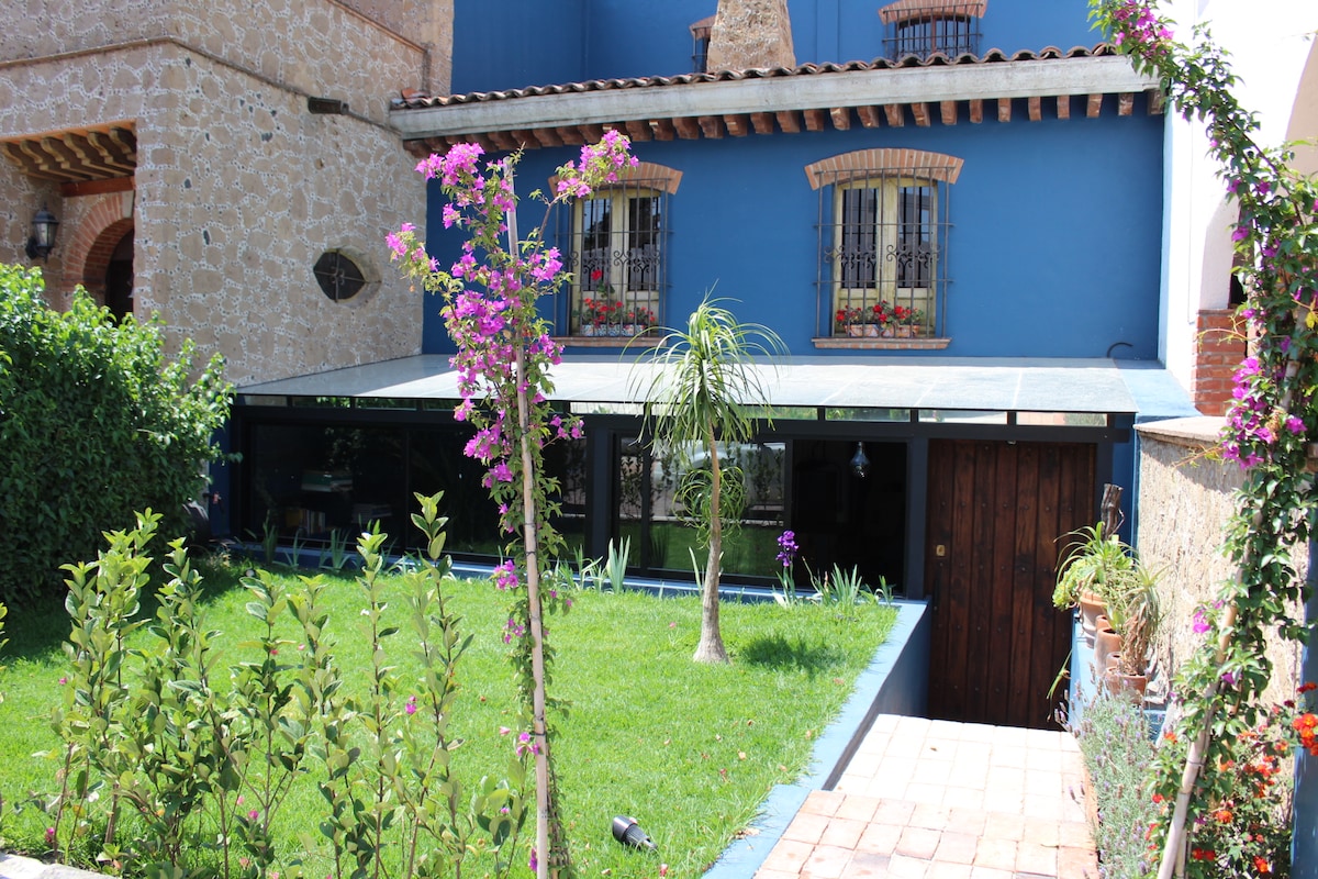 El Loft Azul en Cholula。