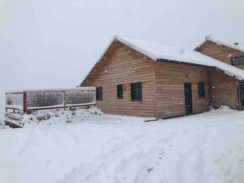 Chalet avec vue sur le lac