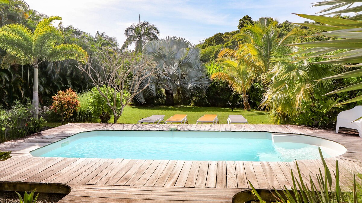 ☀Tiki-Reva villa, private pool, exotic garden☀