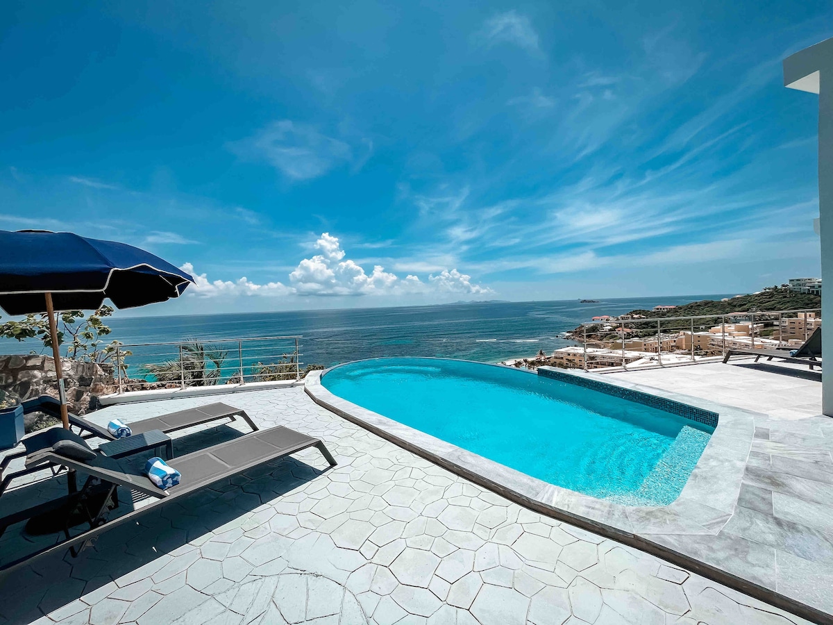 Sea Haven Villa - Breathtaking Views of Dawn Beach