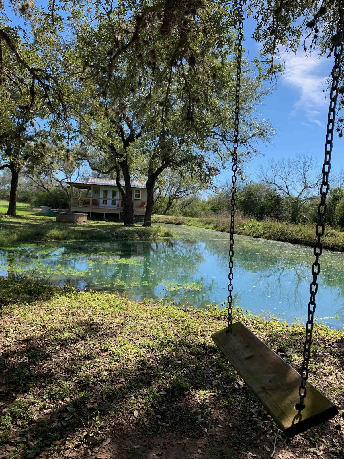 Cabin by the Pond