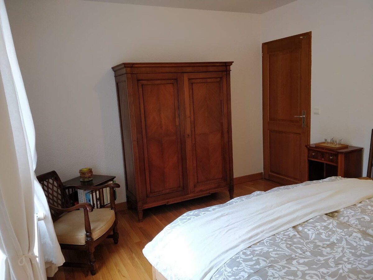 靠近日内瓦和安纳西的1间卧室（共2间）