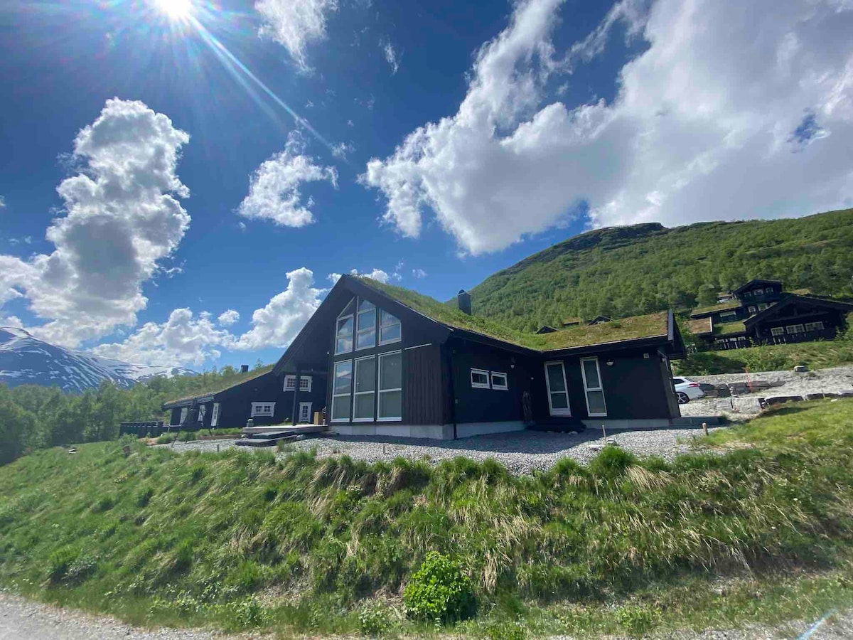 较新的很棒的小木屋，在Overøye滑雪出入