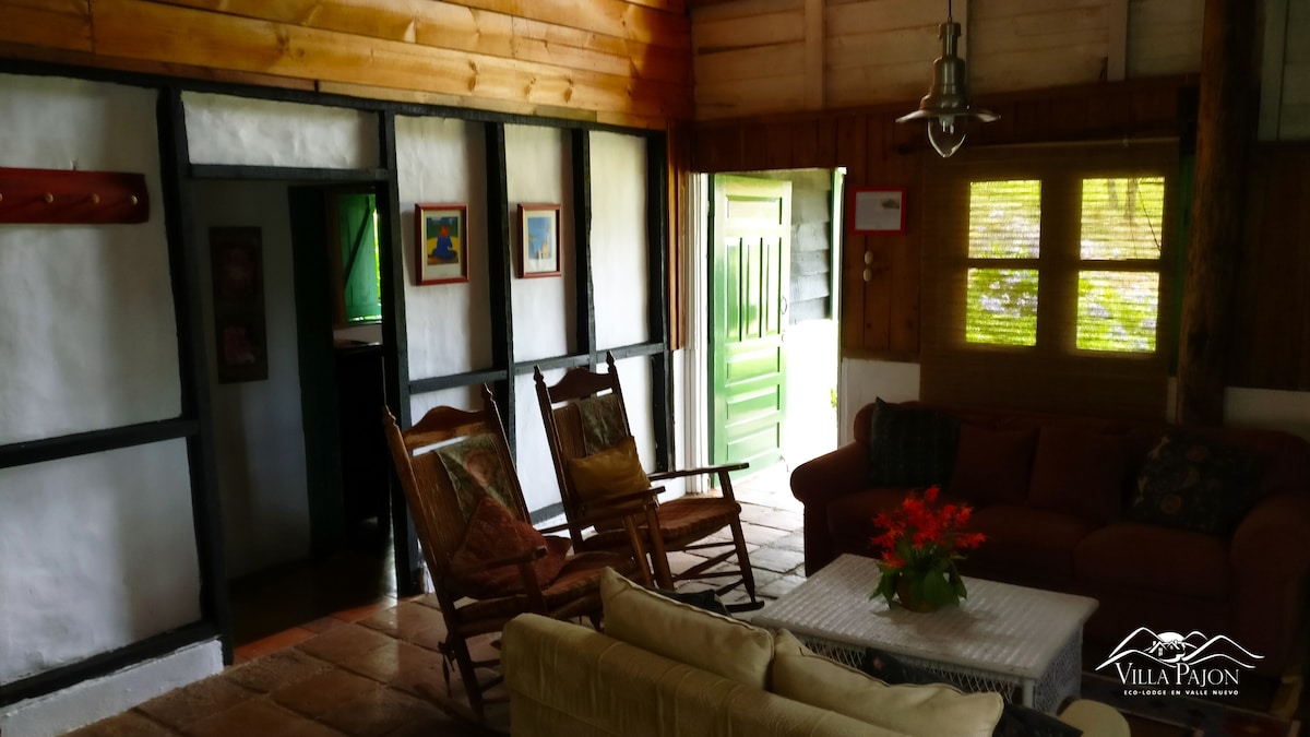 Pico Cruzado小木屋， Villa Pajon生态小屋