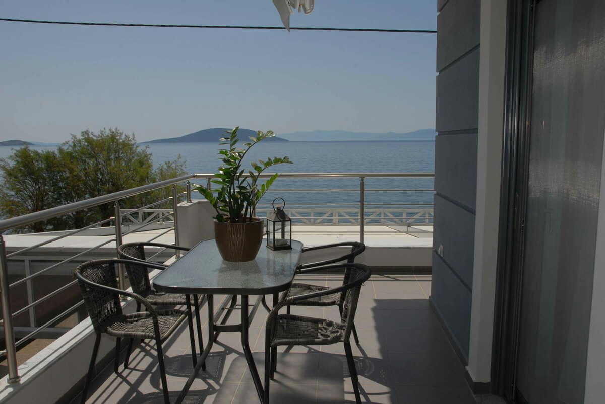 卡迪亚（ Kadia ）海滩50平方米的舒适公寓