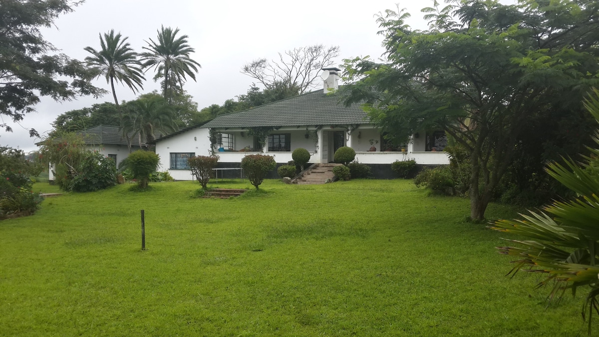 Renovated colonial house in Bvumbwe, Malawi