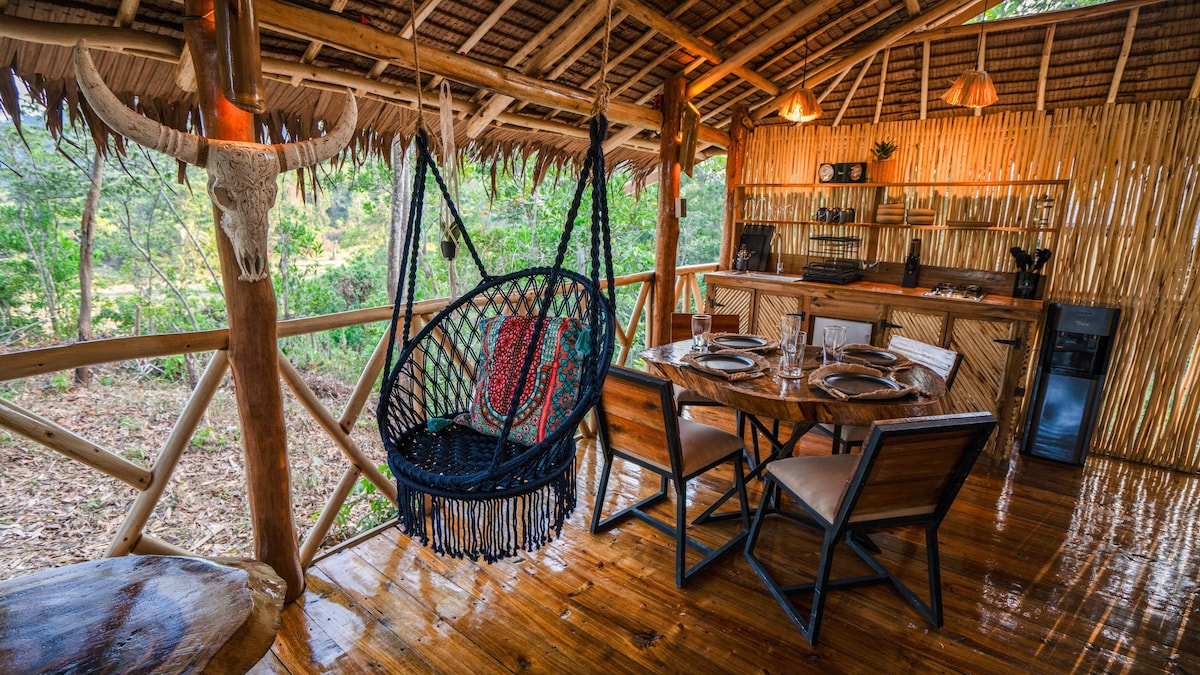 Carabao Lodge - 2 bed house, stargazing & pool