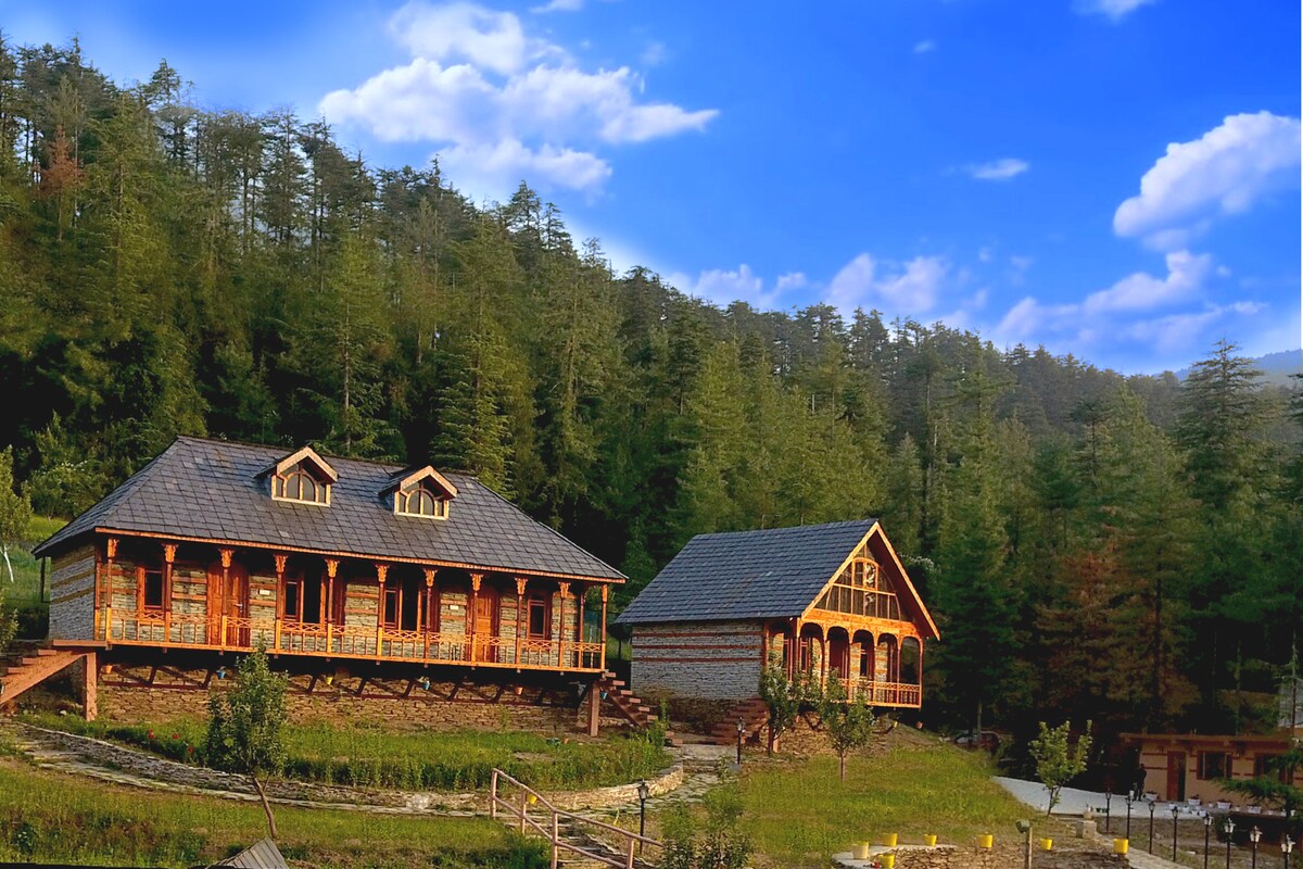 CedarWood Cottage Jungle side天堂，靠近Shimla