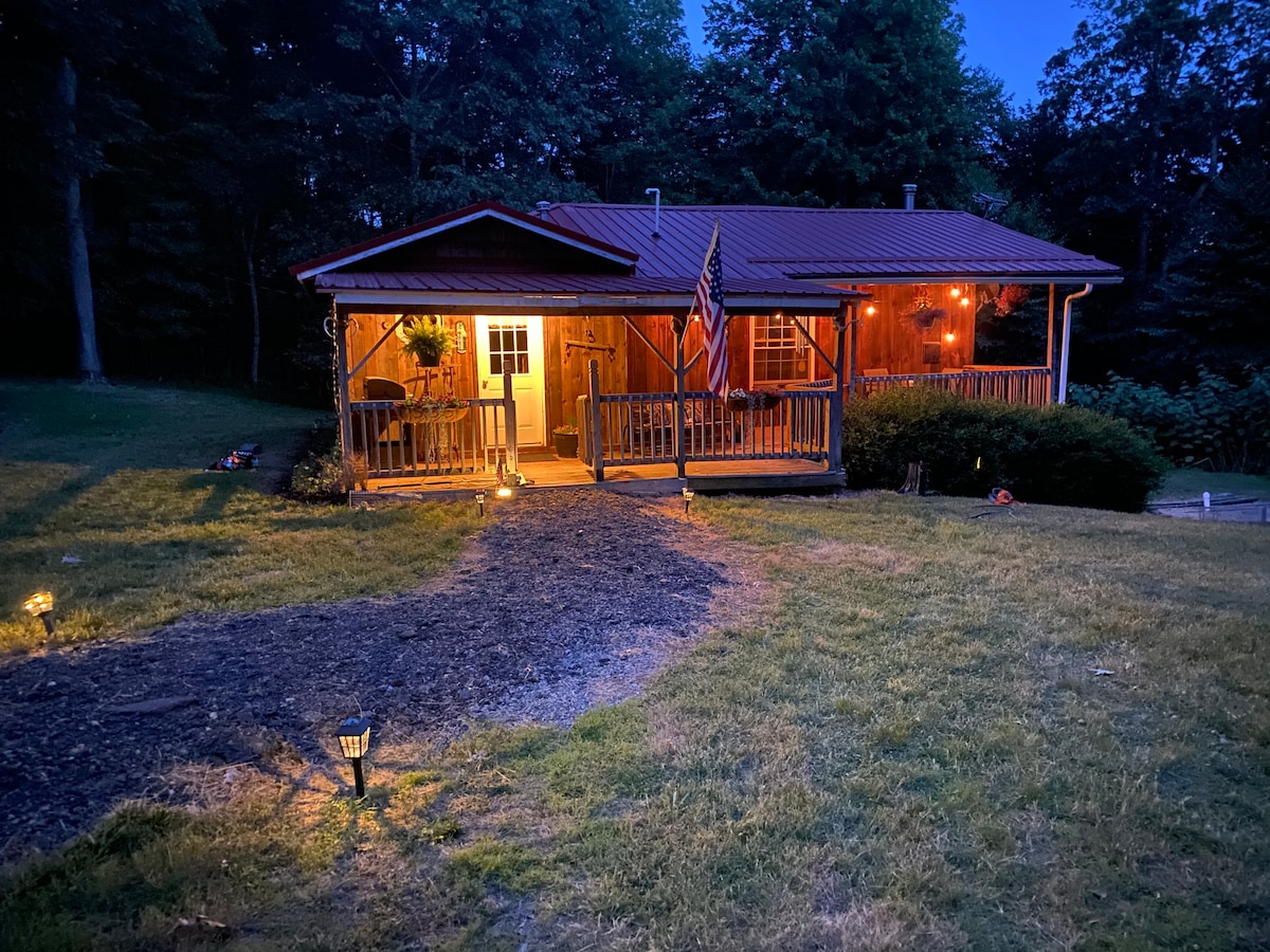 Peaceful cottage nestled in woods of the Pa Wilds