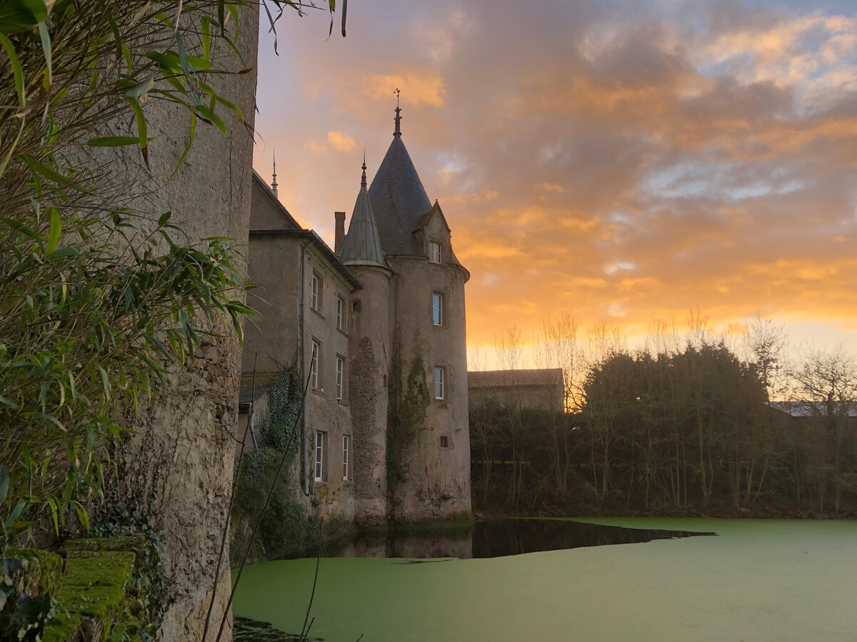 Château de la Preuille, Bed & Breakfastroom "1350"