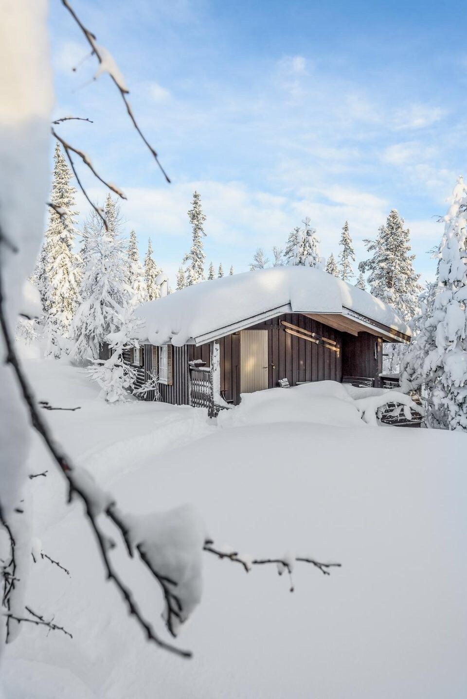 小木屋毗邻滑雪道，靠近奥斯陆！