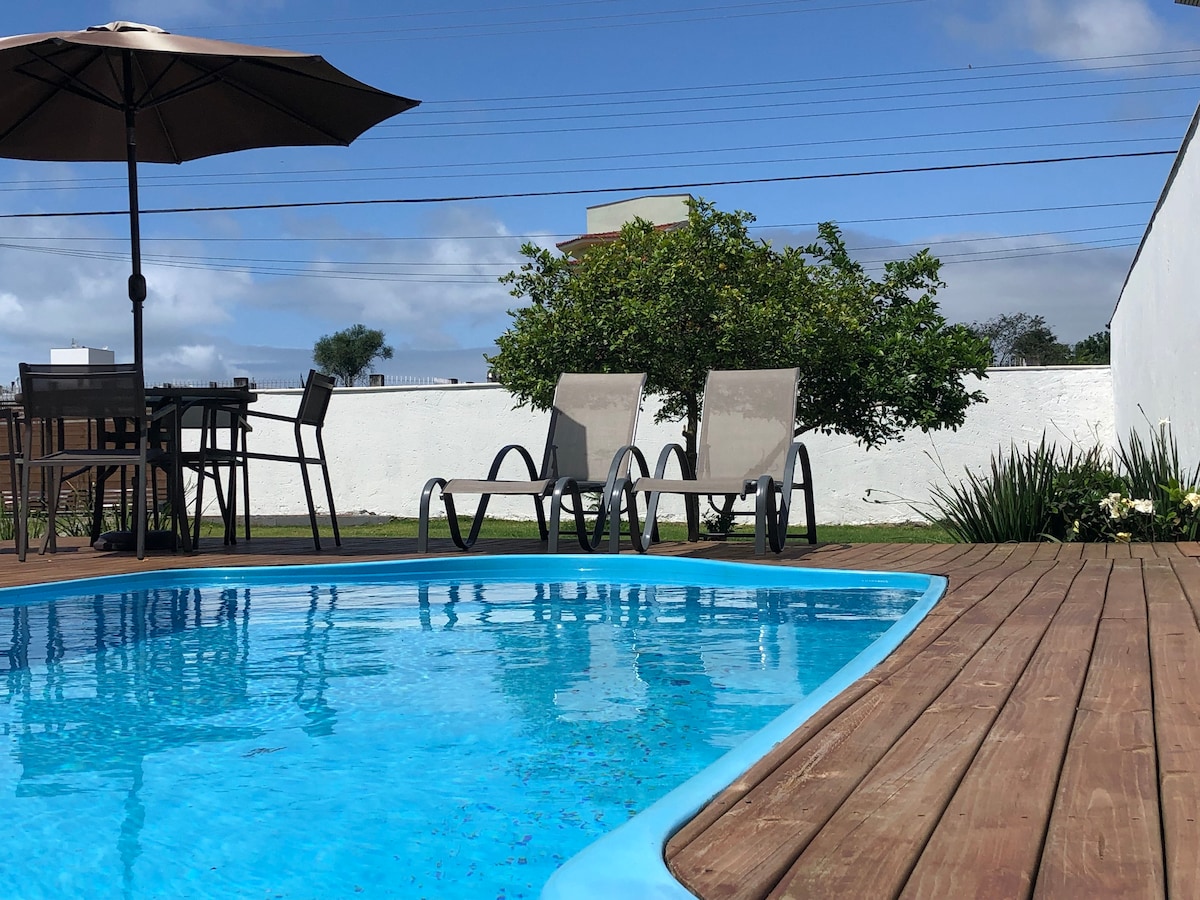 房源带泳池，距离新坎佩切（ Novo Campeche ） 700米