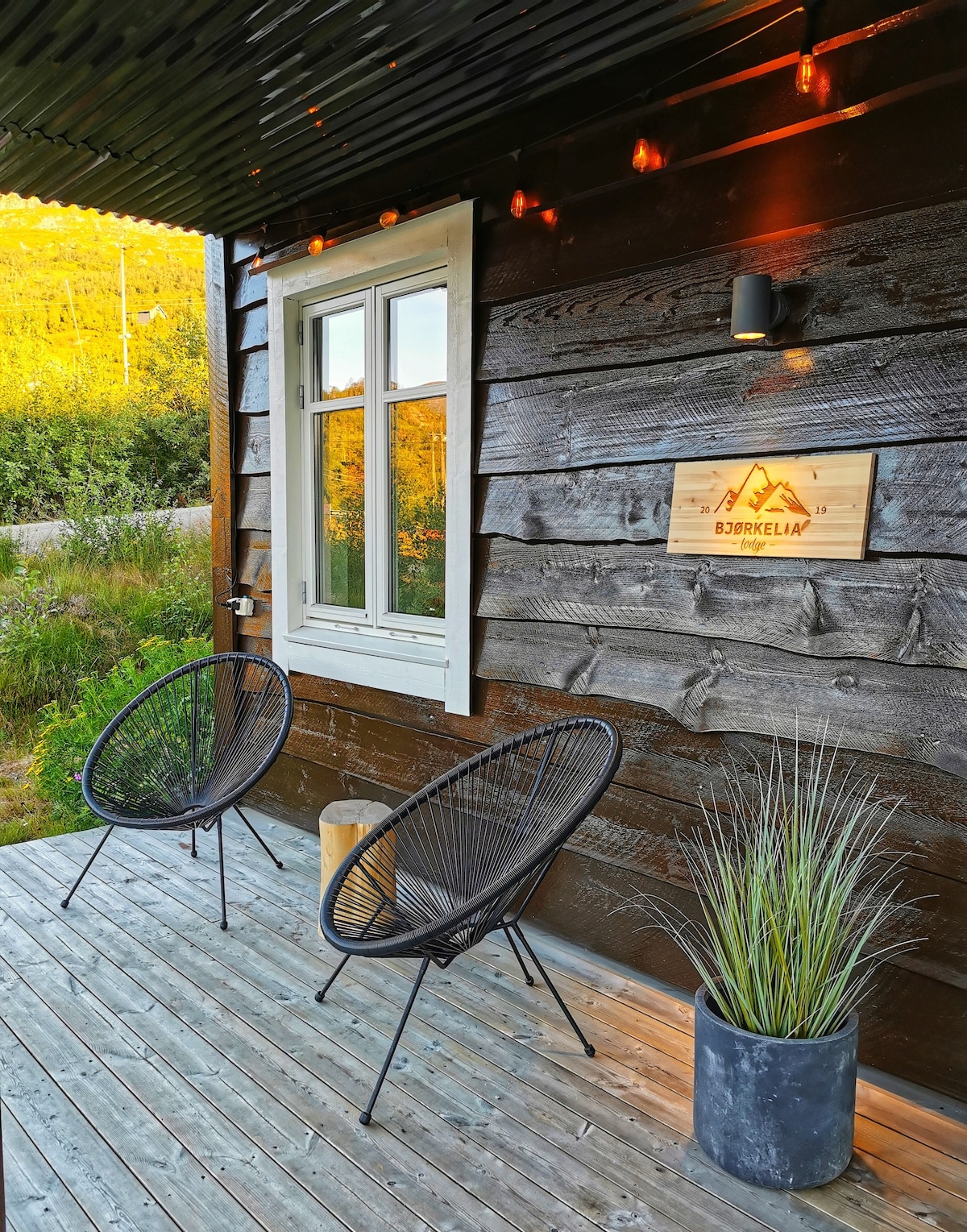 Bjørkelia Lodge -舒适的山间小屋，可欣赏湖景