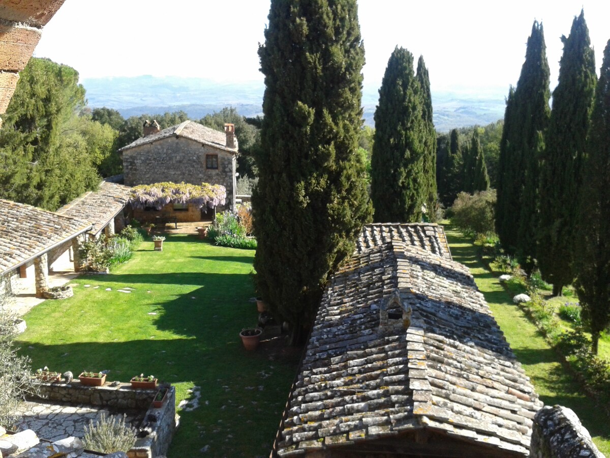 Casale Chianti con splendida vista