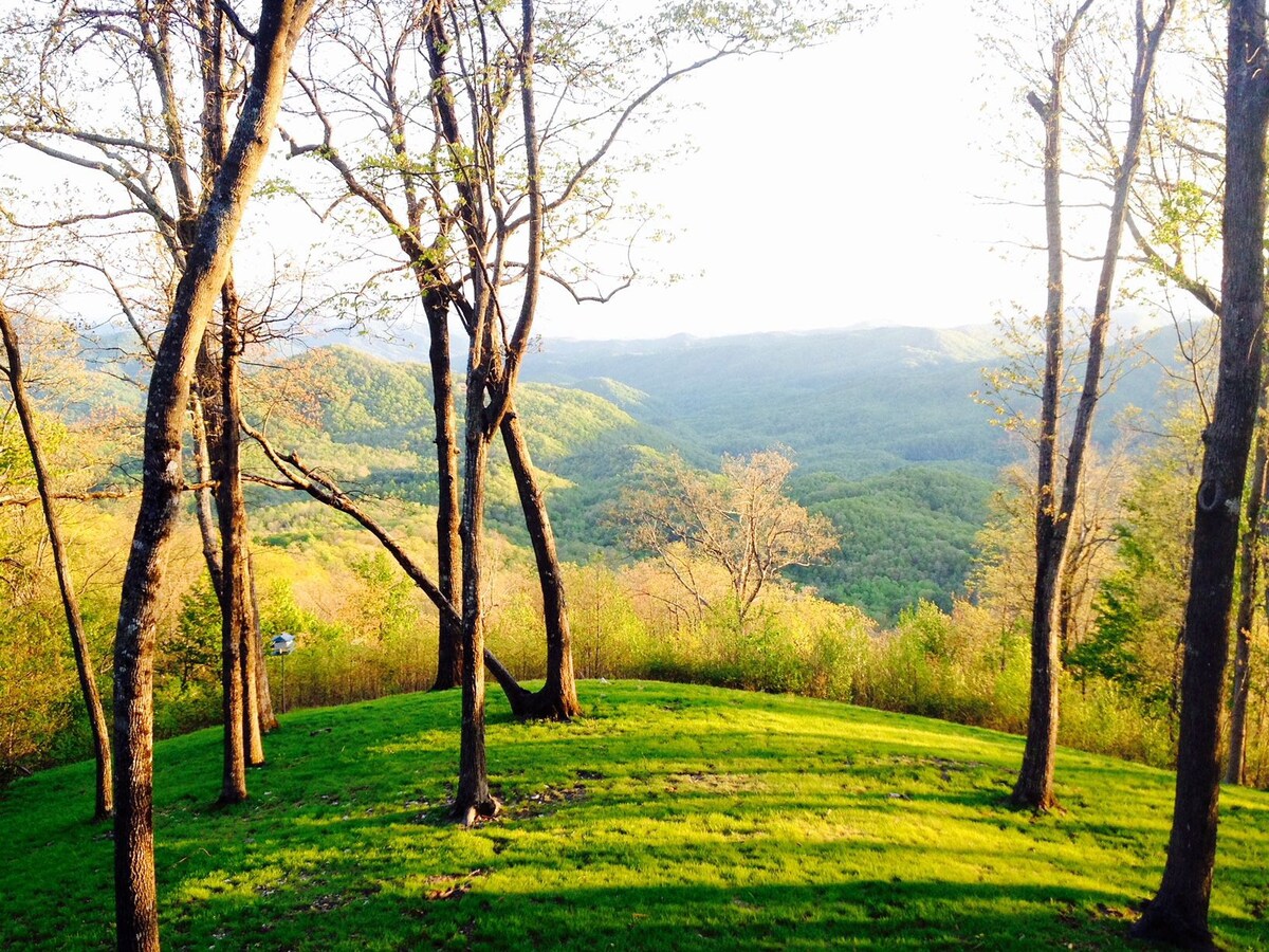 The High Carolew Over Brevard Mountaintop Paradise