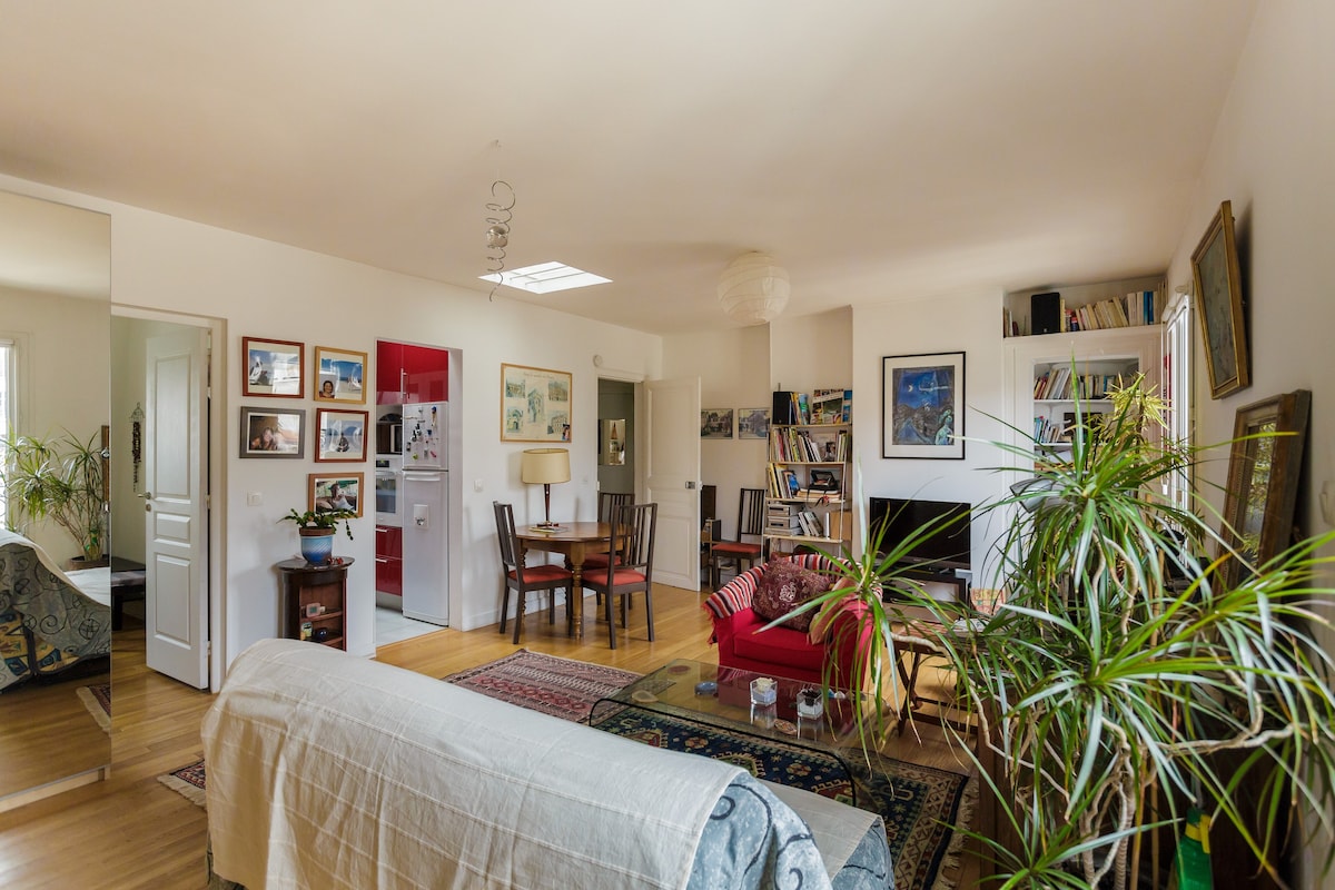 巴黎贝尔西（ Paris Bercy ）的魅力舒适-舒适的公寓