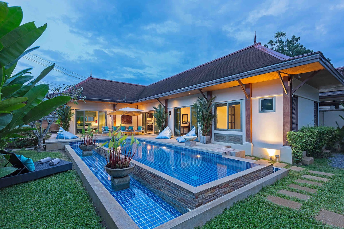 The Blue Villa, 3 BDR Pool Villa Nai Harn Soi Naya