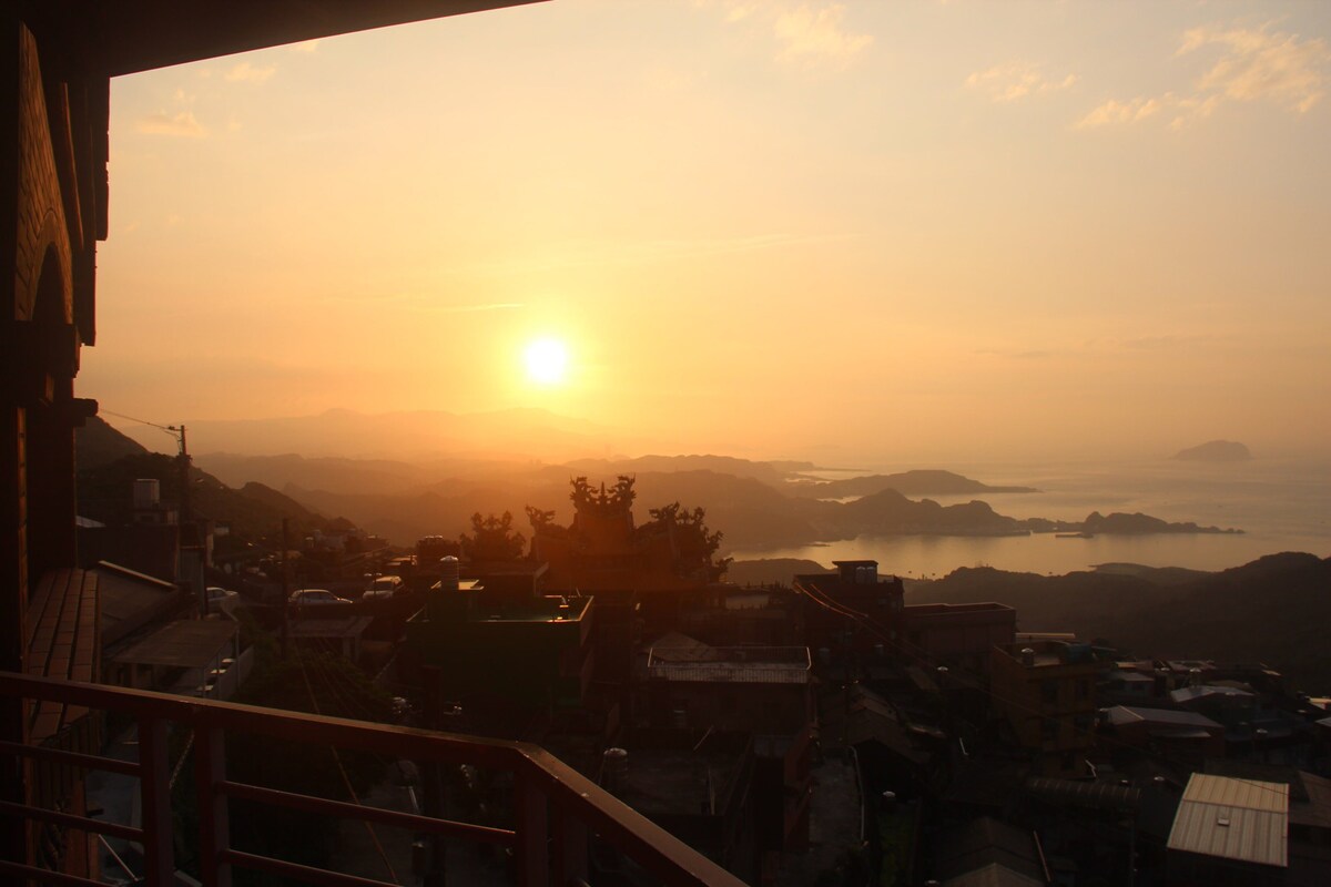 海景大房,近九份老街，免費入住接駁，絕佳風景