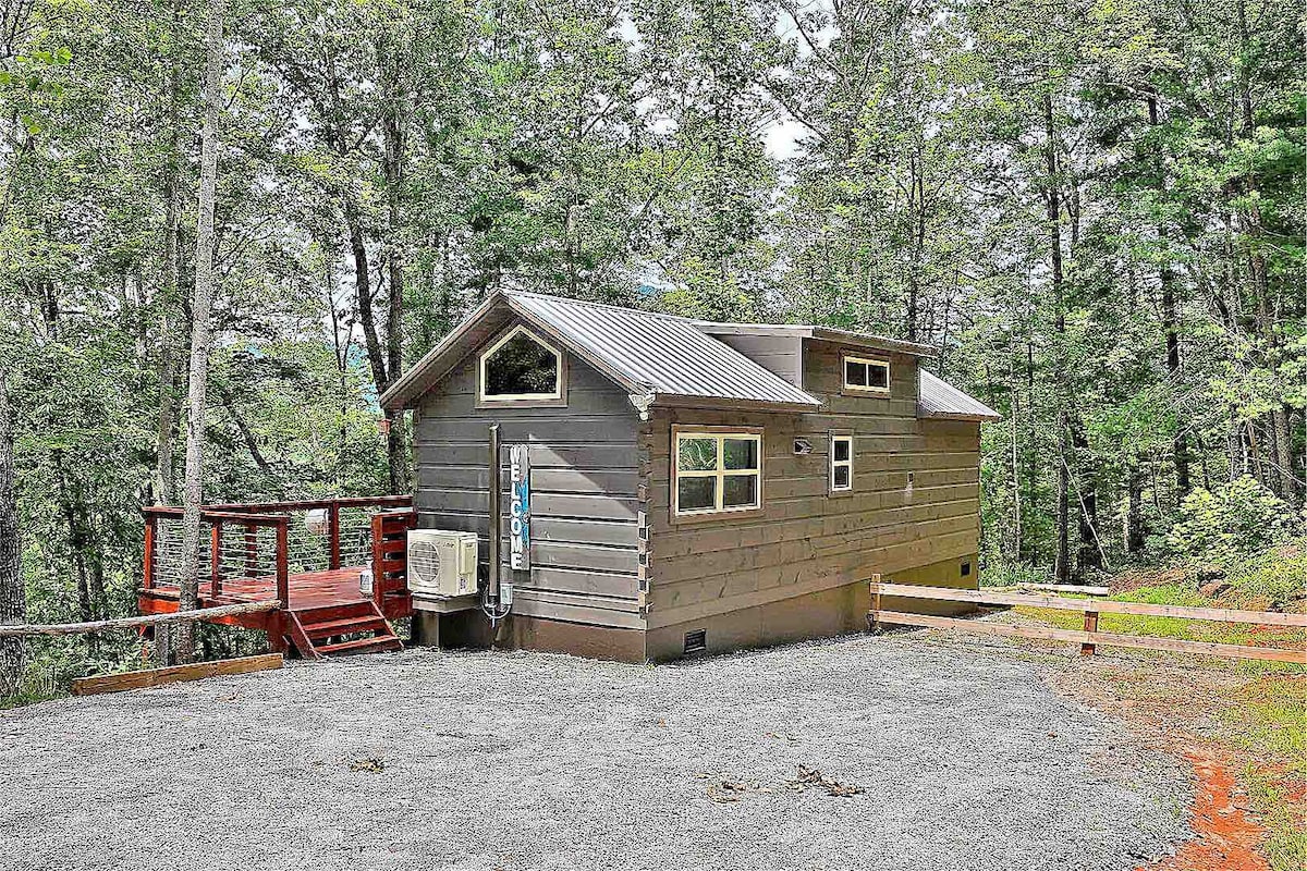 诱惑湖畔小木屋，私人山景