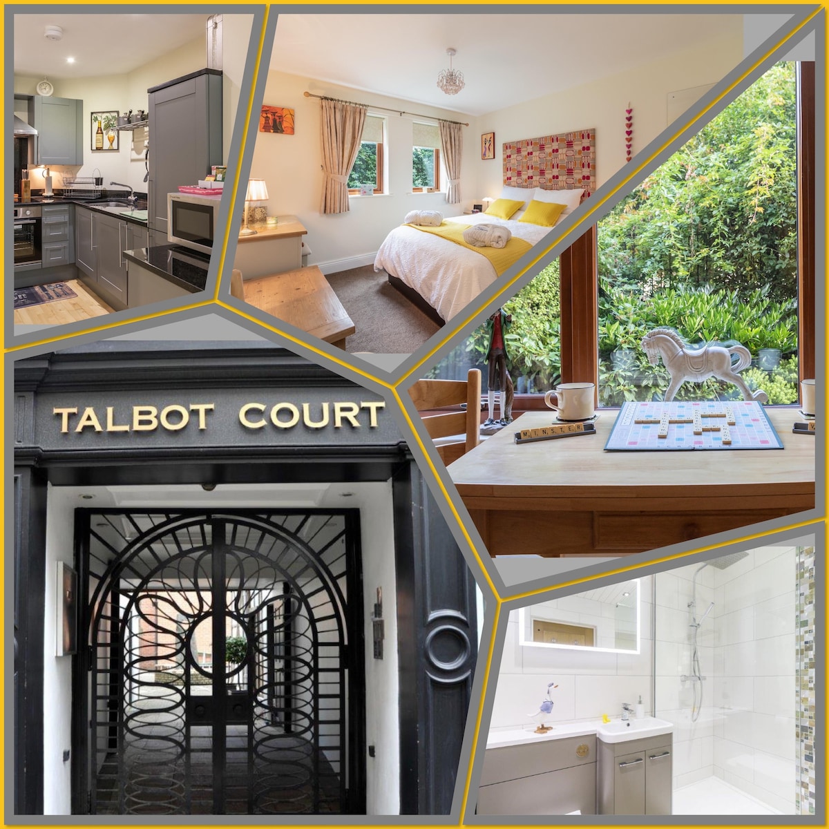 塔尔博特宫（ Talbot Court ）的Minster View度假公寓