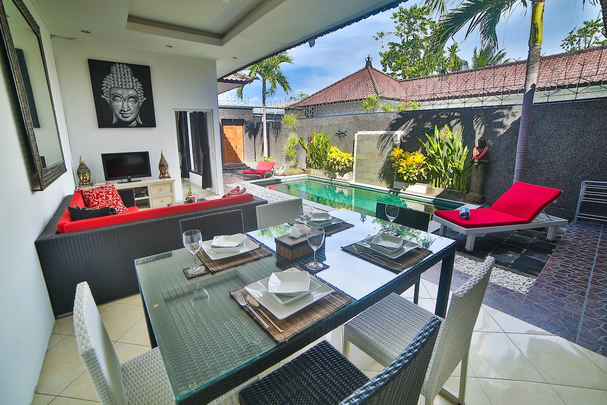 Bali Cinta Villa巴厘岛豪华别墅 ，2居室，位于塞米亚克Seminyak