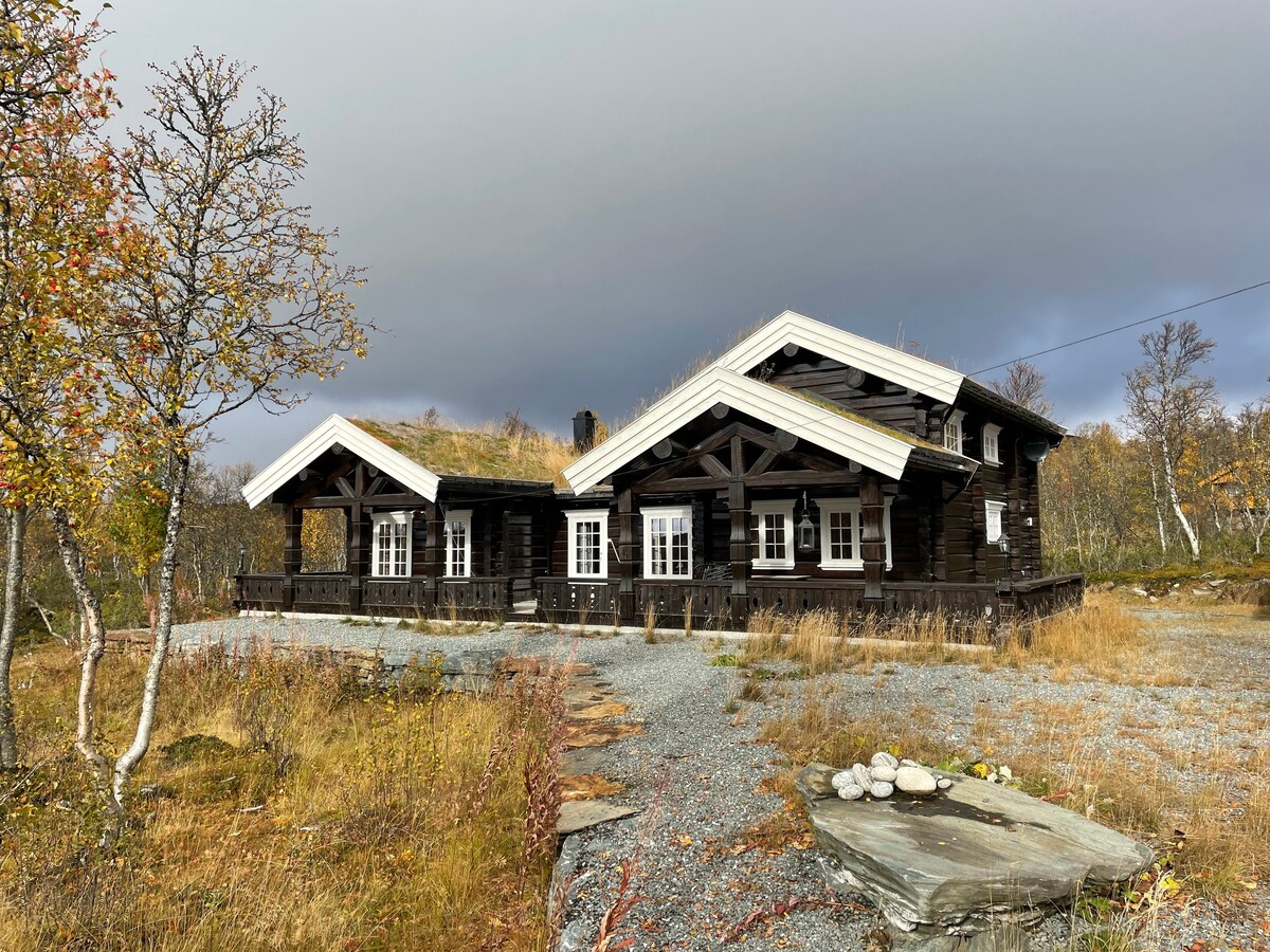 Røros的大型绝佳小木屋