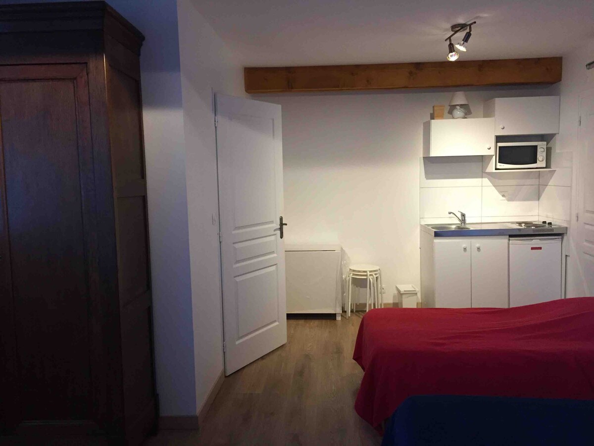 Appartement en semaine, 5 lits simples