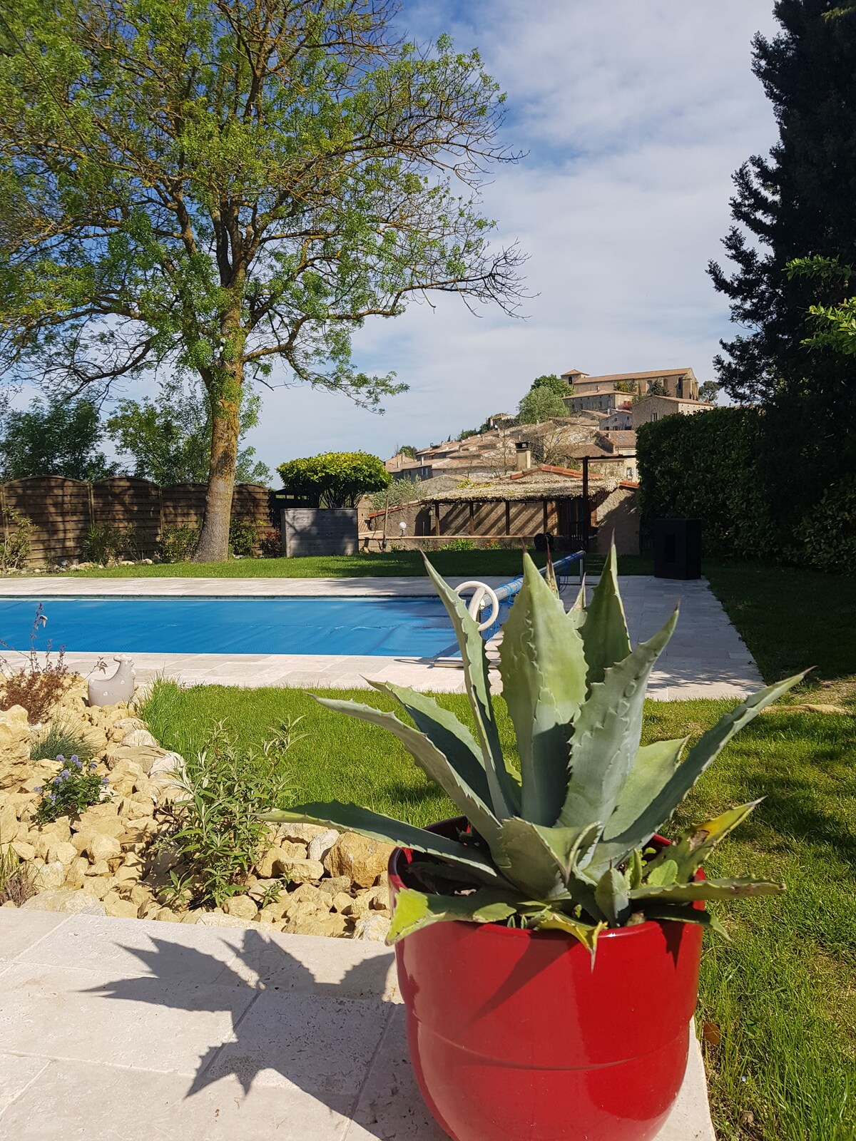 Carcassonne Maison av piscine privée calme vue +
