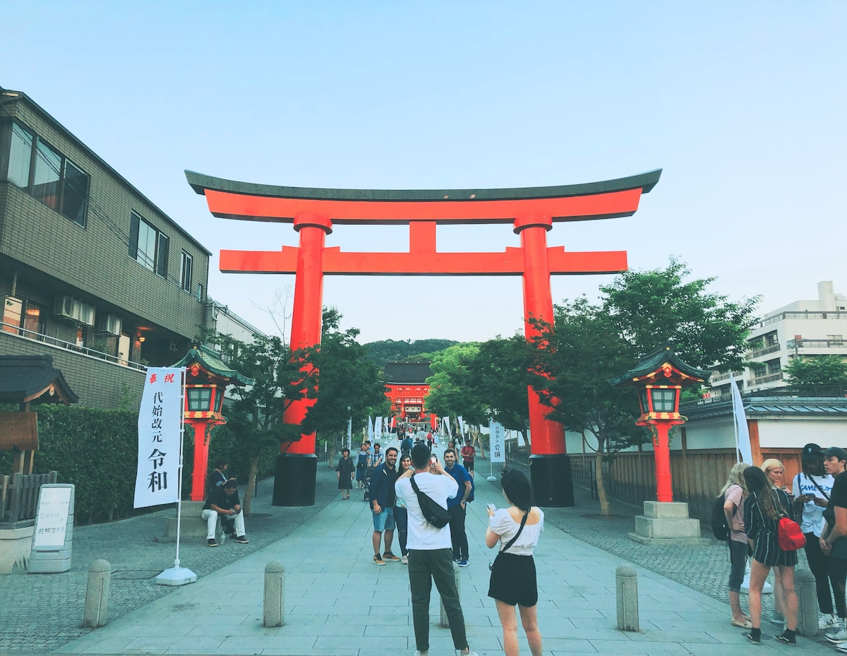 【洛·兔奈家】獨享一棟日式町屋✧京都伏见稻荷大社徒步可✧最大五人可、獨立衛浴及衛生間各１✧