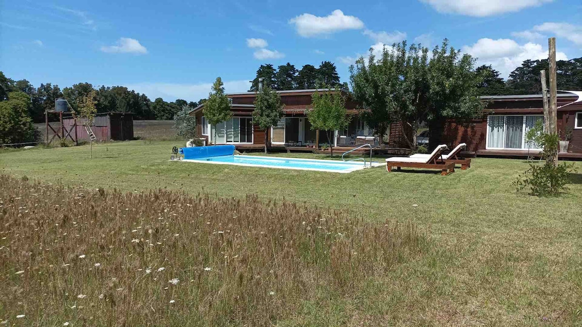 Chacra en Laguna del Sauce con piscina climatizada