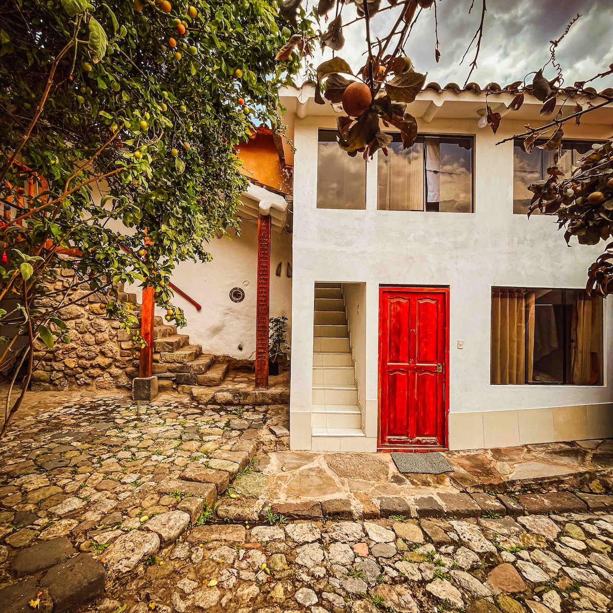 Andean colonial house