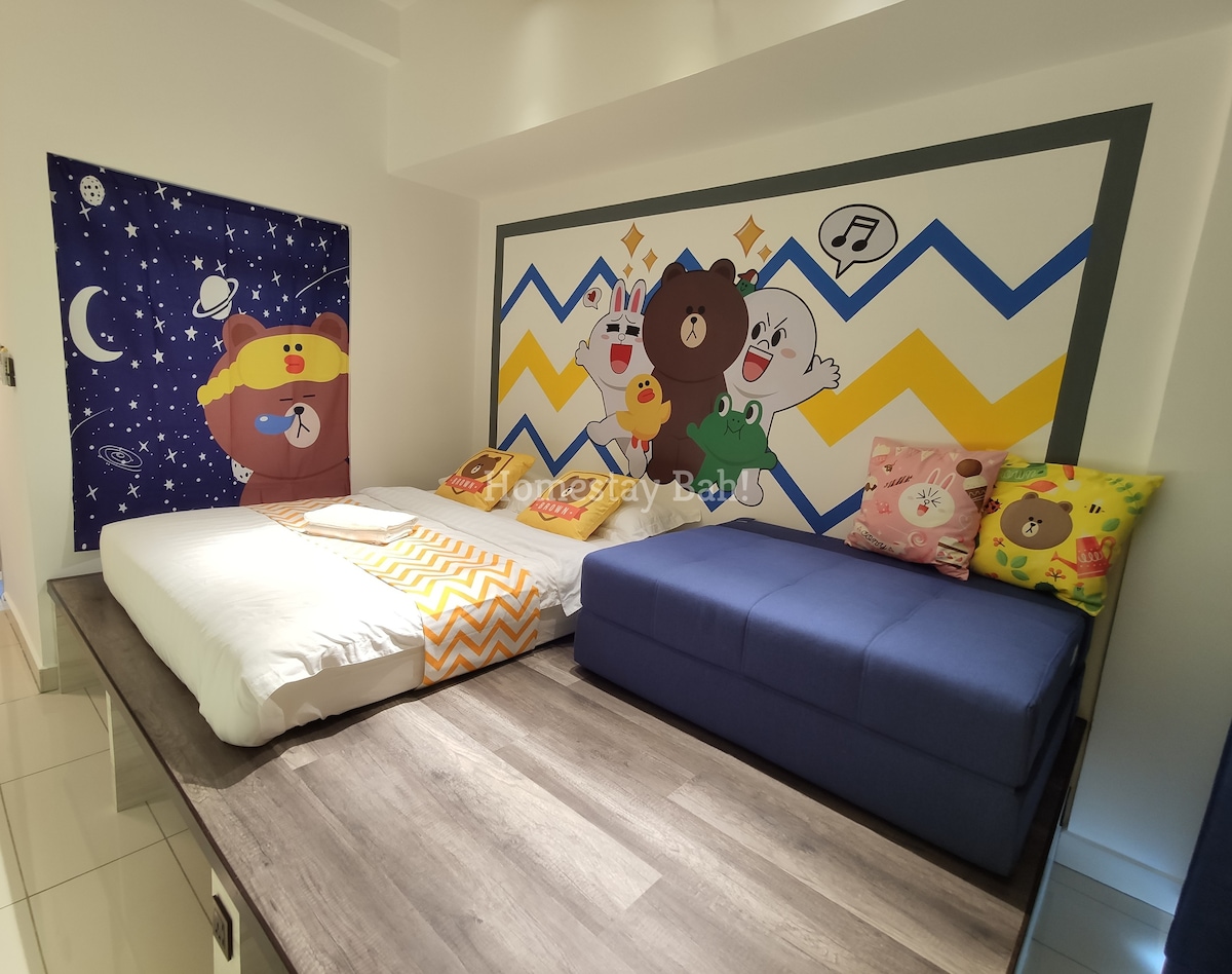 [Homestay Bah!] KK Aeropod 沙巴亚庇套房-近机场&市区 (2-4pax)