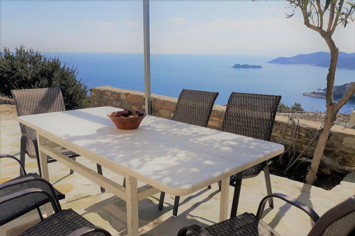 Aegean Blue Panorama House2!